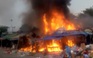 [VIDEO] Cháy lớn ở khu mua sắm của sinh viên làng đại học Thủ Đức