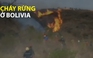 Cháy rừng khủng khiếp nhất 10 năm qua ở Bolivia
