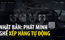 Nhật Bản: Phát minh ghế xếp hàng tự động