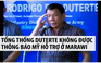 Tổng thống Philippines nói không nhờ Mỹ hỗ trợ