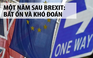 Một năm sau Brexit: Bất ổn và khó đoán