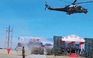 Trực thăng Mi-35P thổi bay khán đài trong lễ duyệt binh Indonesia