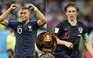 Quả bóng vàng World Cup 2018: Mbappe và Modric chiếm ưu thế