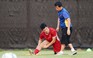Đình Trọng tập riêng trước trận Olympic Việt Nam gặp Bahrain