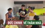 Hà Đức Chinh về thăm gia đình trước khi tham dự King's Cup