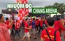 Hàng ngàn cổ động viên máu lửa tại sân Chang Arena cổ vũ cho đội tuyển Việt Nam