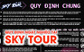 Sơn Tùng M-TP công bố danh sách những “vật cấm” khi đi xem “Sky tour“