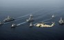 Tàu sân bay Mỹ đối đầu tàu Iran tại vùng Vịnh