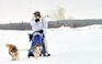 Lính Nga ở Bắc Cực luyện tập với xe chó kéo