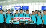 U.18 Việt Nam "náo loạn" sân bay Nội Bài