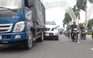 Tai nạn liên hoàn 3 ô tô trước hầm chui Điện Biên Phủ