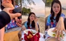 Màn cầu hôn của cặp đôi Việt thu hút triệu view trên TikTok