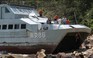 Tàu hải quân Trung Quốc mắc cạn trong bão Mangkhut