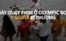 Máy quay phim ở Olympic rơi, 7 người bị thương