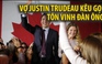 Vợ ông Justin Trudeau cạnh tranh “độ hot” với chồng
