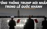 Nói nhầm trong lễ quốc khánh, ông Trump đổ cho máy nhắc chữ