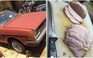 Nướng thịt heo kiểu Úc: 'bếp lò' xe ô tô đặt giữa trời nắng nóng