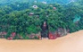 Nước lũ chạm chân Lạc Sơn Đại Phật, tỉnh Trung Quốc báo động lũ mức cao nhất