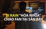 Bi Rain hóa "ninja" chào fan tại sân bay
