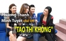 Phương Thanh, Minh Tuyết ngẫu hứng chế lời “Anh thì không” trong hậu trường