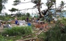 1 người chết, 171 căn nhà bị sập và tốc mái vì bão số 1
