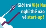 Giới trẻ Việt Nam nghĩ thế nào về Start-up?