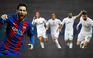 SỐC: Messi chấp hết hàng tiền đạo Real Madrid!