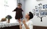 Choáng: Quốc Nghiệp làm xiếc với con gái…6 tháng tuổi