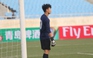 Thủ môn Bùi Tiến Dũng chăm chỉ tập luyện cho AFC Cup