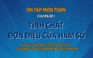 [ÔN THI THPT QUỐC GIA 2021] MÔN TOÁN: CĐ 01 - Tính chất đơn điệu của hàm số