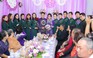 Dàn sao nổi tiếng về Trà Vinh bưng quả đám cưới Lê Phương - Trung Kiên