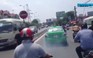 CSGT rượt đuổi taxi phóng 'quá nhanh, quá nguy hiểm' giữa Hà Nội
