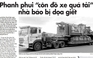 Phanh phui “côn đồ xe quá tải”, nhà báo bị dọa giết