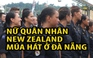 Nữ quân nhân tàu khu trục New Zealand múa hát ấn tượng chào Đà Nẵng