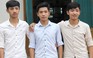 3 anh em sinh ba nhà nghèo cùng đậu trường Sĩ quan Thông tin