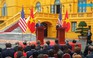 Chủ tịch nước Trần Đại Quang và Tổng thống Mỹ Donald Trump họp báo