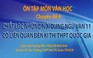 Ôn thi THPT 2018 môn Văn - CĐ 4: Chắt lọc những nội dung Ngữ văn lớp 11 liên quan đến kỳ thi THPT quốc gia