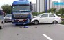 Tông xe liên hoàn trên đại lộ Mai Chí Thọ, 3 người thoát chết