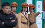 Điều nữ CSGT đến ga Đồng Đăng đón Chủ tịch Kim Jong-un
