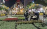 Công nhân xuyên đêm thi công đường hoa Nguyễn Huệ phục vụ Tết