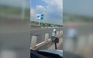 Thót tim cảnh chạy xe máy đối đầu ô tô trên cao tốc TP.HCM – Trung Lương