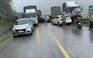 Bàng hoàng tai nạn “liên hoàn kép” giữa 9 ô tô trên quốc lộ 6