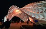 Vườn tượng APEC ở Đà Nẵng lung linh về đêm