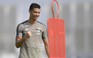 Ronaldo tập luyện hăng say sau tấm thẻ đỏ ở Champions League