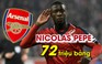 Nicolas Pepe ngoạn mục trở thành cầu thủ đắt nhất Arsenal
