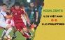 Highlights U.23 Việt Nam 0-0 U.23 Philippines: Tiếc nuối khi hòa trên thế thắng