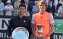 Novak Djokovic thua sốc ở chung kết Rome Master