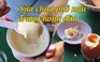 Sữa chua phô mai, trứng hồng đào đặc sản dốc chùa Tàu Đà Lạt