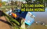 Xe ô tô lao xuống hồ Xuân Hương