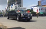 "Mãnh thú" chở Tổng thống Donald Trump trên đường phố Đà Nẵng